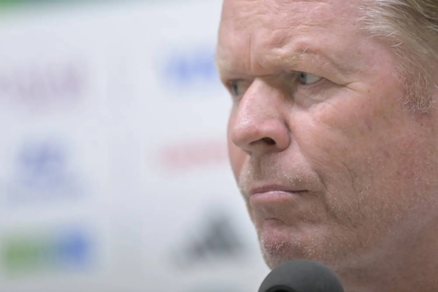  Ronald Koeman, head coach of Netherlands, speaks during a press conference in Monterrey, Mexico, 28 June 2026. (EPA)