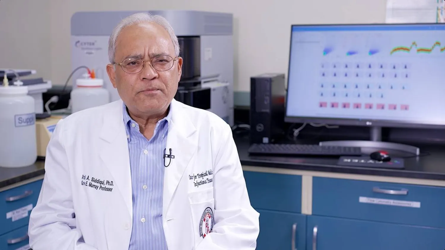 أحد أعضاء فريق البحث من مركز العلوم الصحية في جامعة تكساس التقنية (جامعة تكساس التقنية)