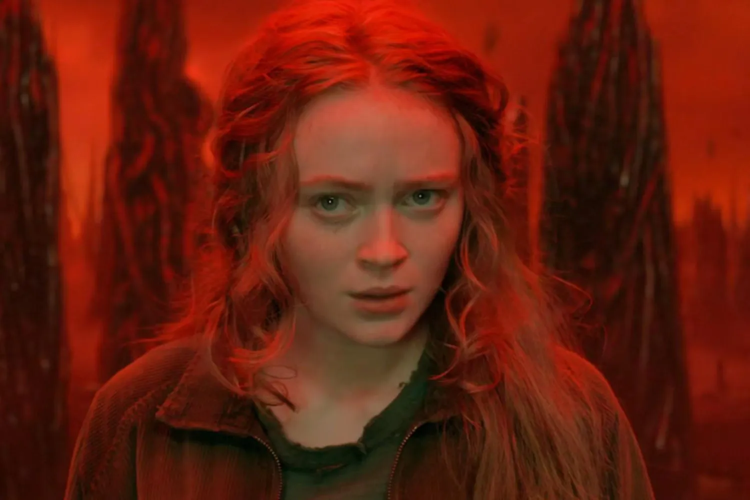 24 yaşındaki Amerikalı aktris Sadie Sink, Stranger Things'in ikinci sezonunda Max Mayfield rolüyle kadroya katıldıktan sonra ün kazandı (Netflix)