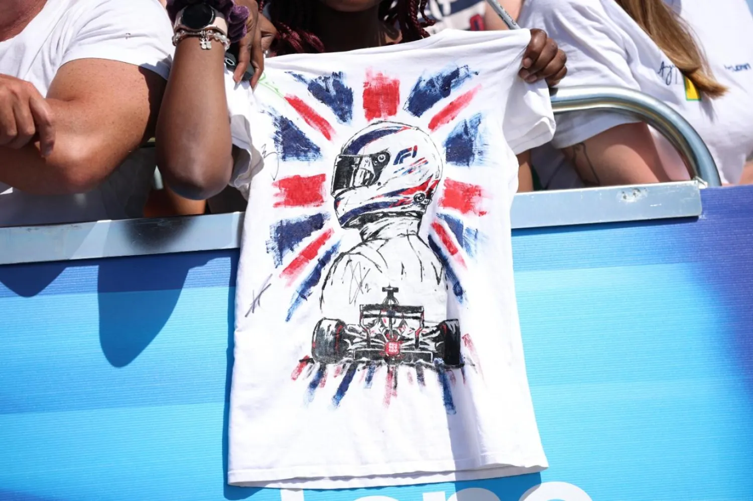Formula 1 Britanya Grand Prix'sinde 5 Britanyalı sürücü yarışacak: Lewis Hamilton, George Russell, Lando Norris, Oliver Bearman ve Arvid Lindblad (Reuters)
