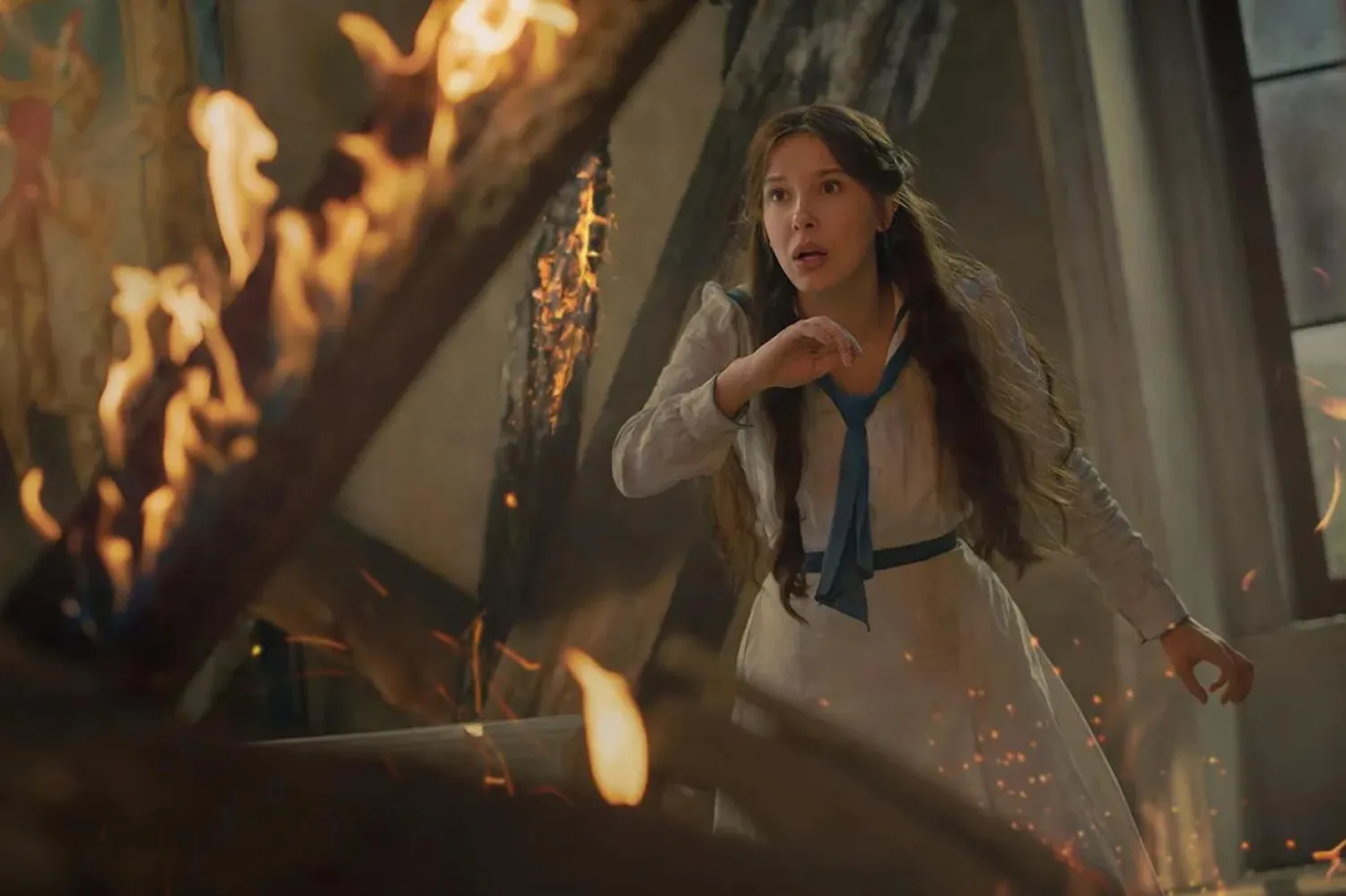 Stranger Things'le şöhrete kavuşan 22 yaşındaki Millie Bobby Brown, Sherlock Holmes'un kız kardeşi Enola rolünde (Netflix)