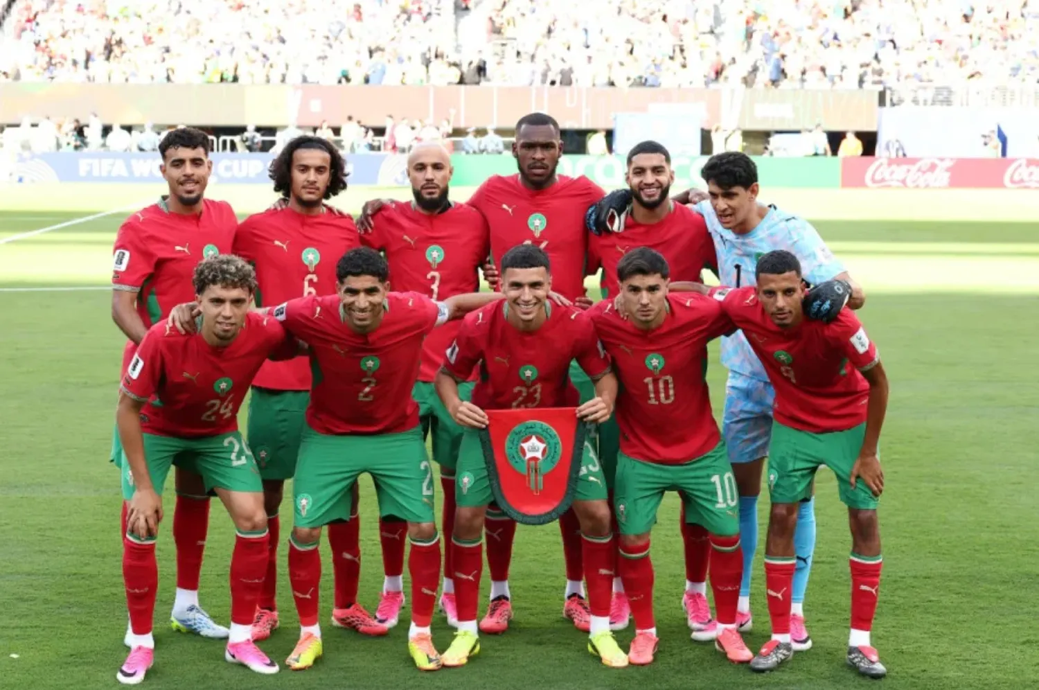 المنتخب المغربي (أ.ف.ب)