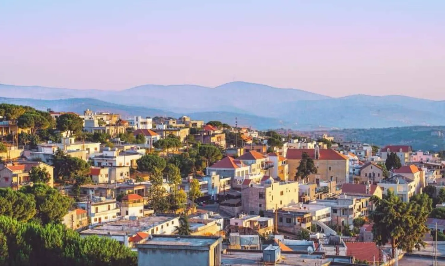 A view of the Christian town of Ain Ebel in southern Lebanon (Ain Ebel Municipality Facebook page)