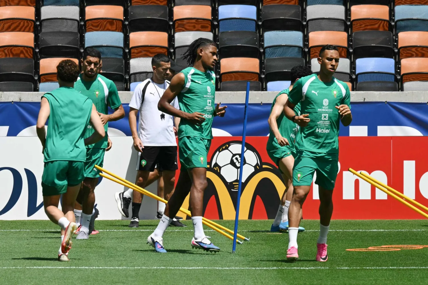 منتخب المغرب مرشح بقوة لتخطي نظيره الكندي (أ.ف.ب)