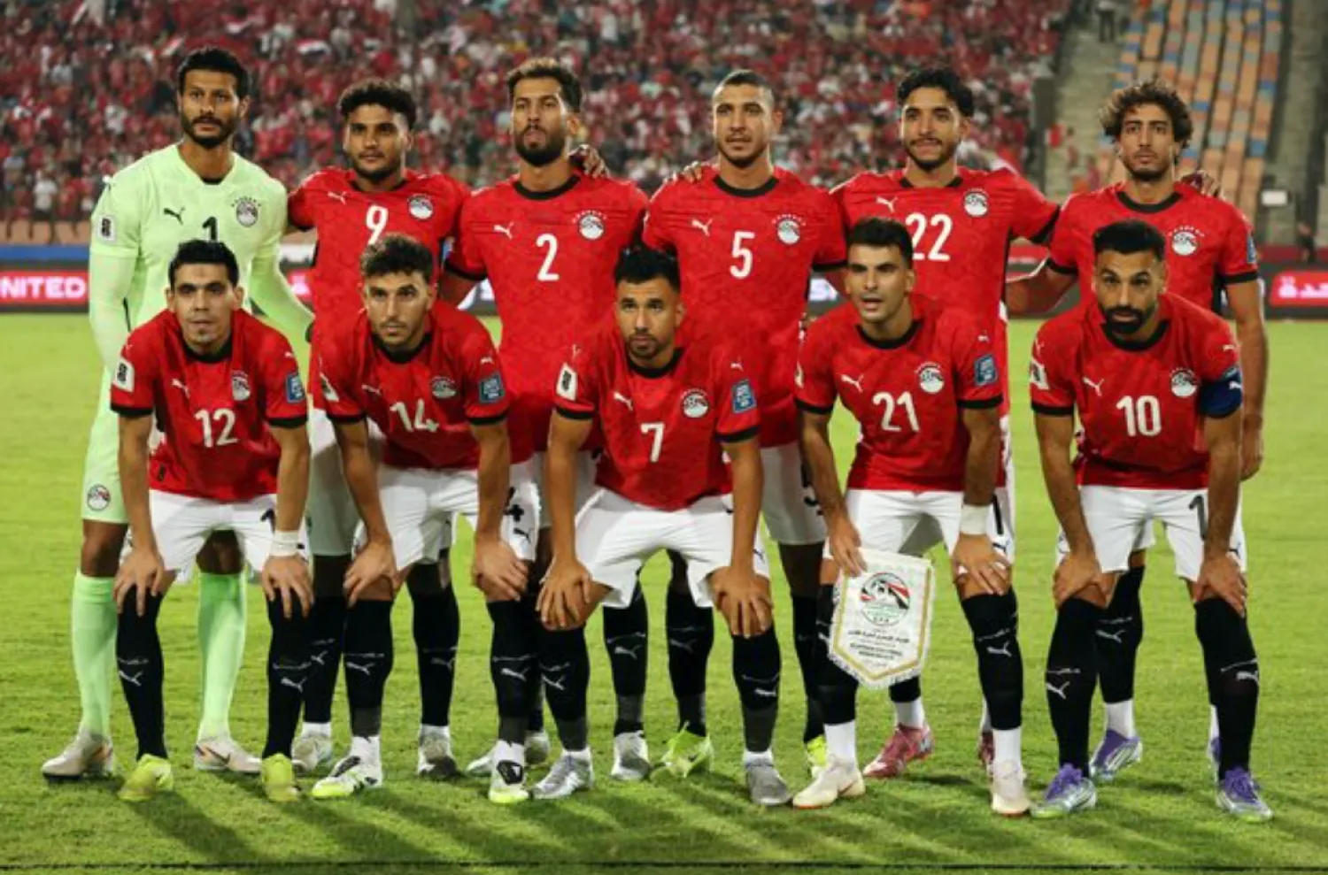World Cup - CAF Qualifiers - Group A - Egypt v Ethiopia - Cairo International Stadium, Cairo, Egypt - September 5, 2025 Egypt players pose for a team group photo before the match REUTERS/Amr Abdallah Dalsh/File 