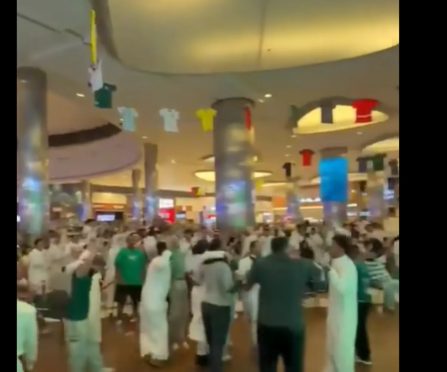 احتفالات سعودية بفوز مصر (صفحة المستشار تركي آل الشيخ على «فيسبوك»)