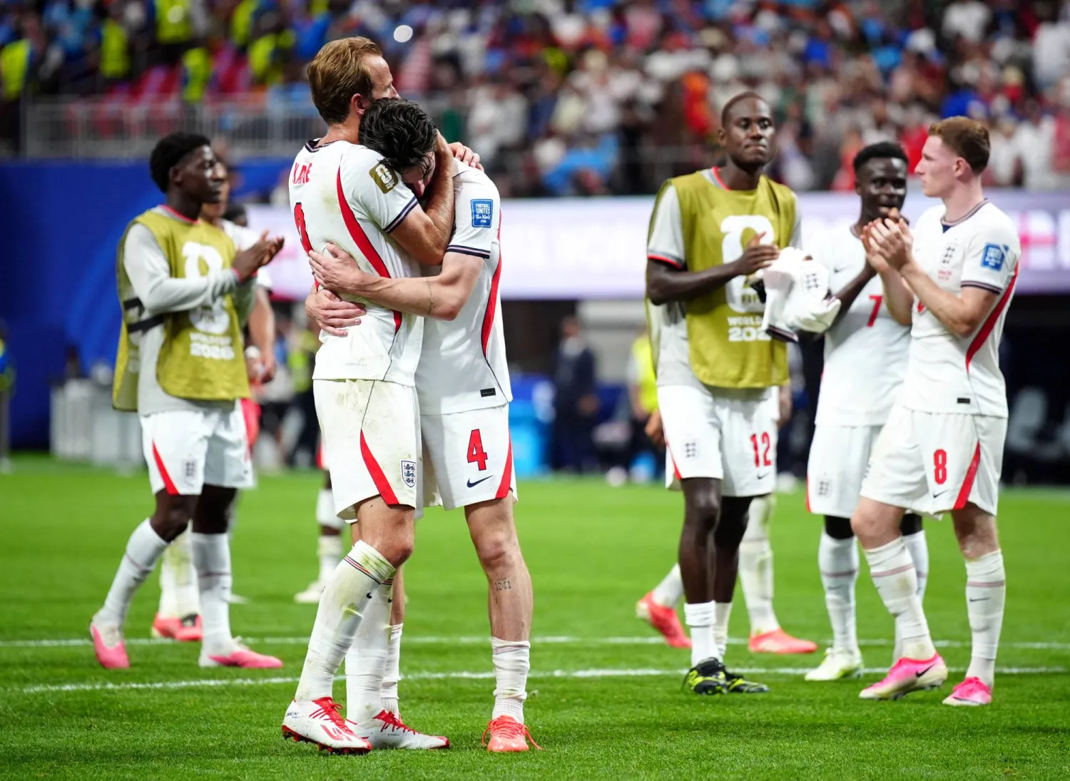 منتخب إنجلترا يستعد لمواجهة المكسيك (د.ب.أ)