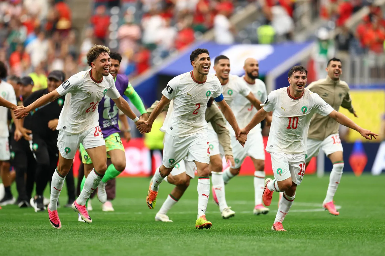 منتخب المغرب (رويترز)