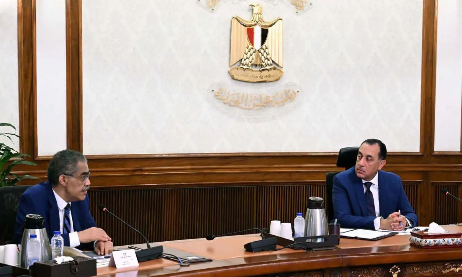 مدبولي أكد الأحد حرص حكومته على تنفيذ تكليفات الرئيس السيسي بشأن الإعلام (صفحة مجلس الوزراء على «فيسبوك»)