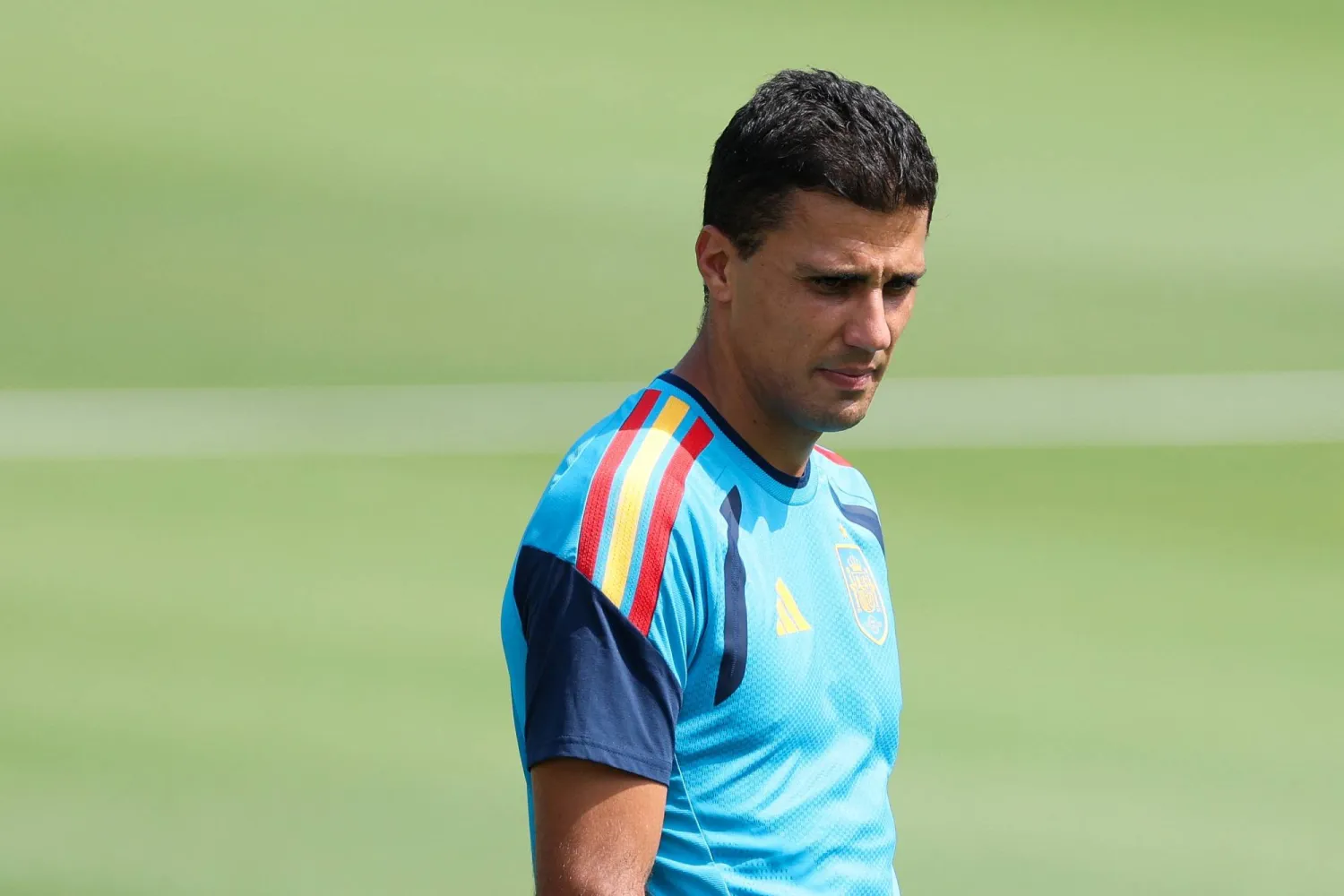 رودري قائد المنتخب الإسباني (أ.ف.ب)