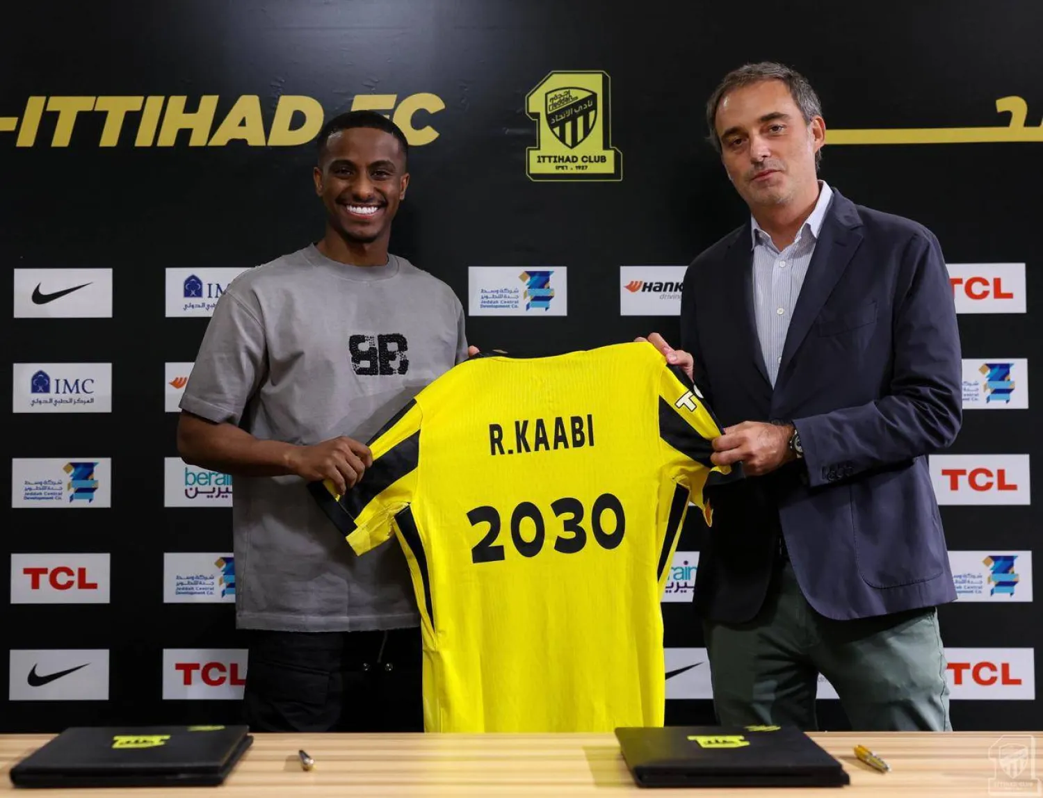 الاتحاد يتعاقد رسمياً مع اللاعب راكان كعبي (نادي الاتحاد)