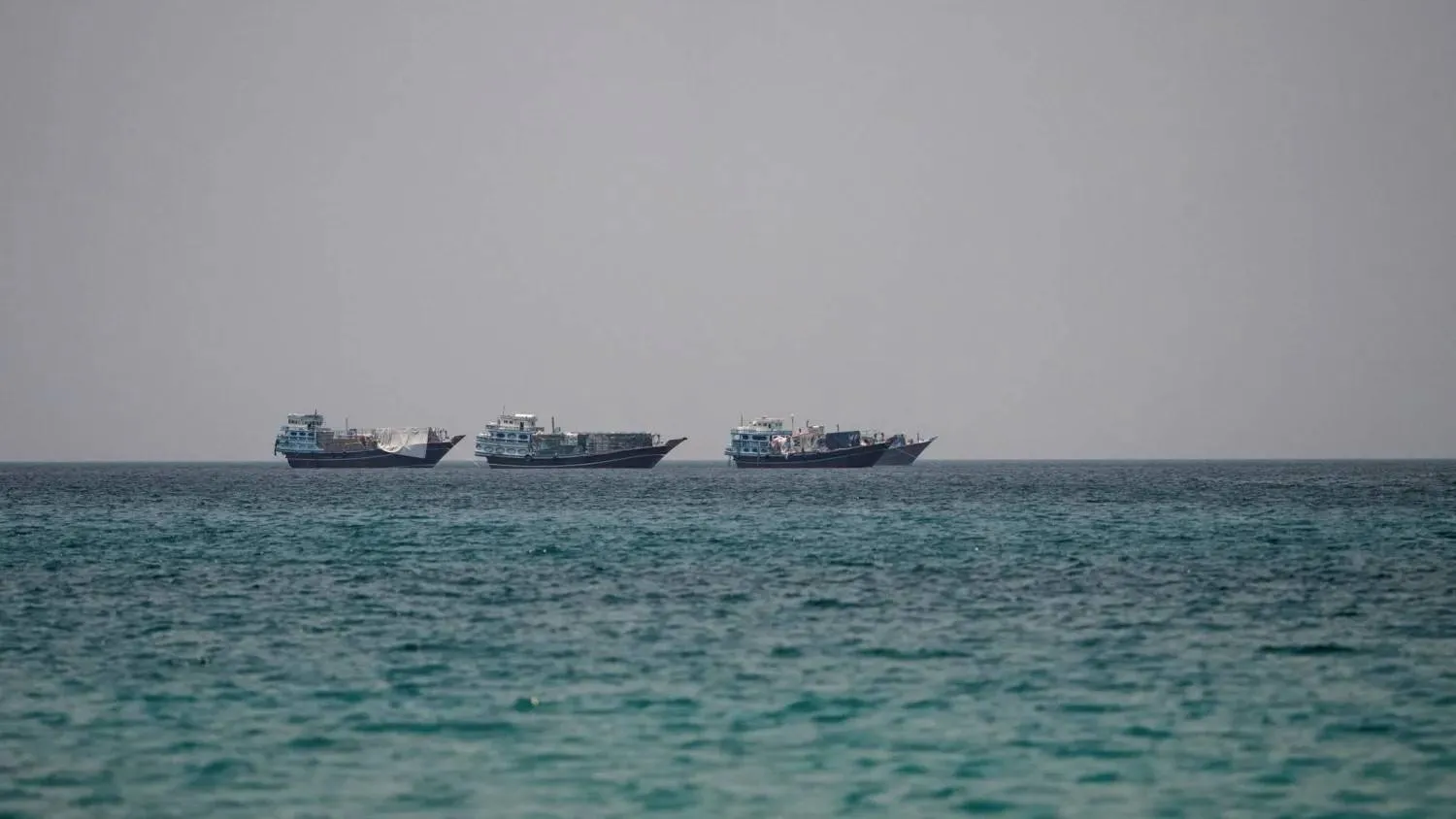 Vessels in the Strait of Hormuz (Reuters) 