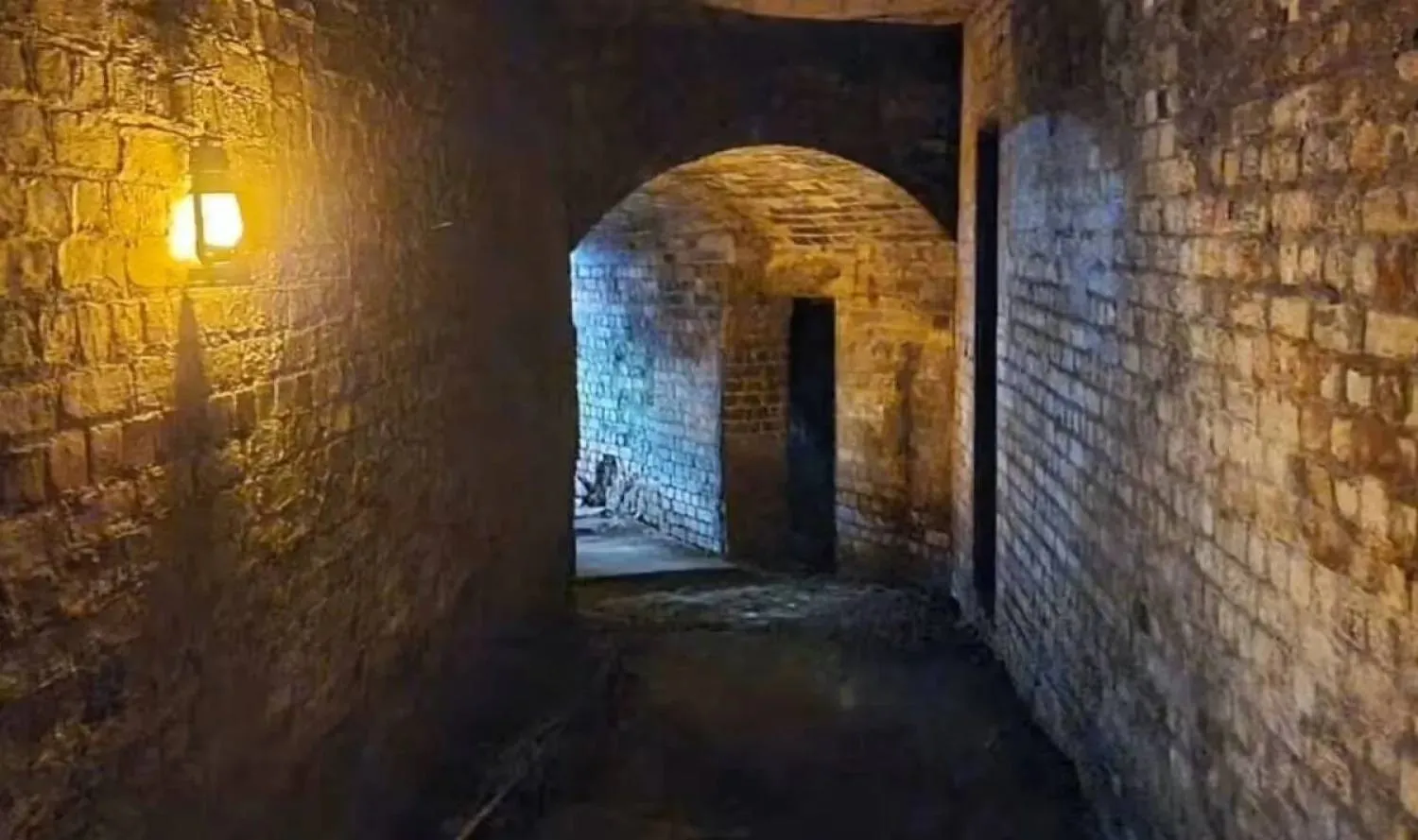 The glassworks tunnels have never before been open to the public. (Stourbridge Glass Museum)