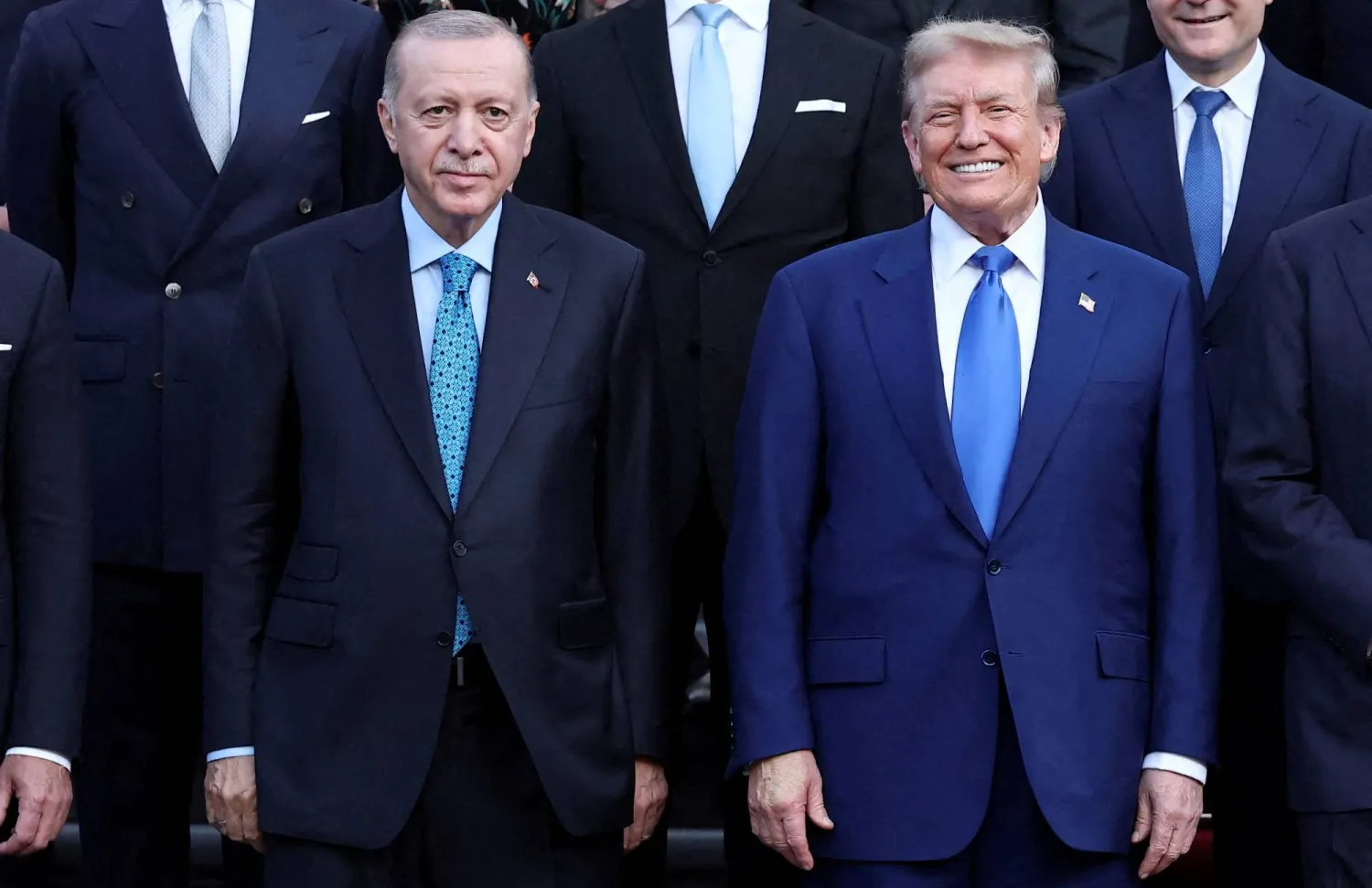 US President Donald Trump and Turkish President Recep Tayyip Erdoğan during the NATO summit in The Hague in 2025 (Turkish Presidency)