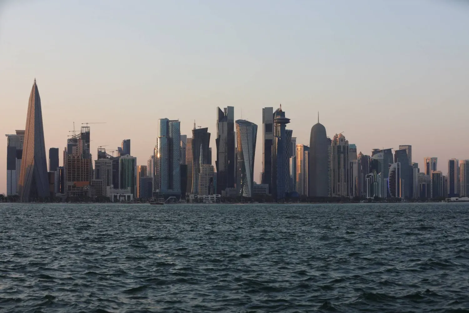Katar'ın başkenti Doha'dan bir kare (Reuters)