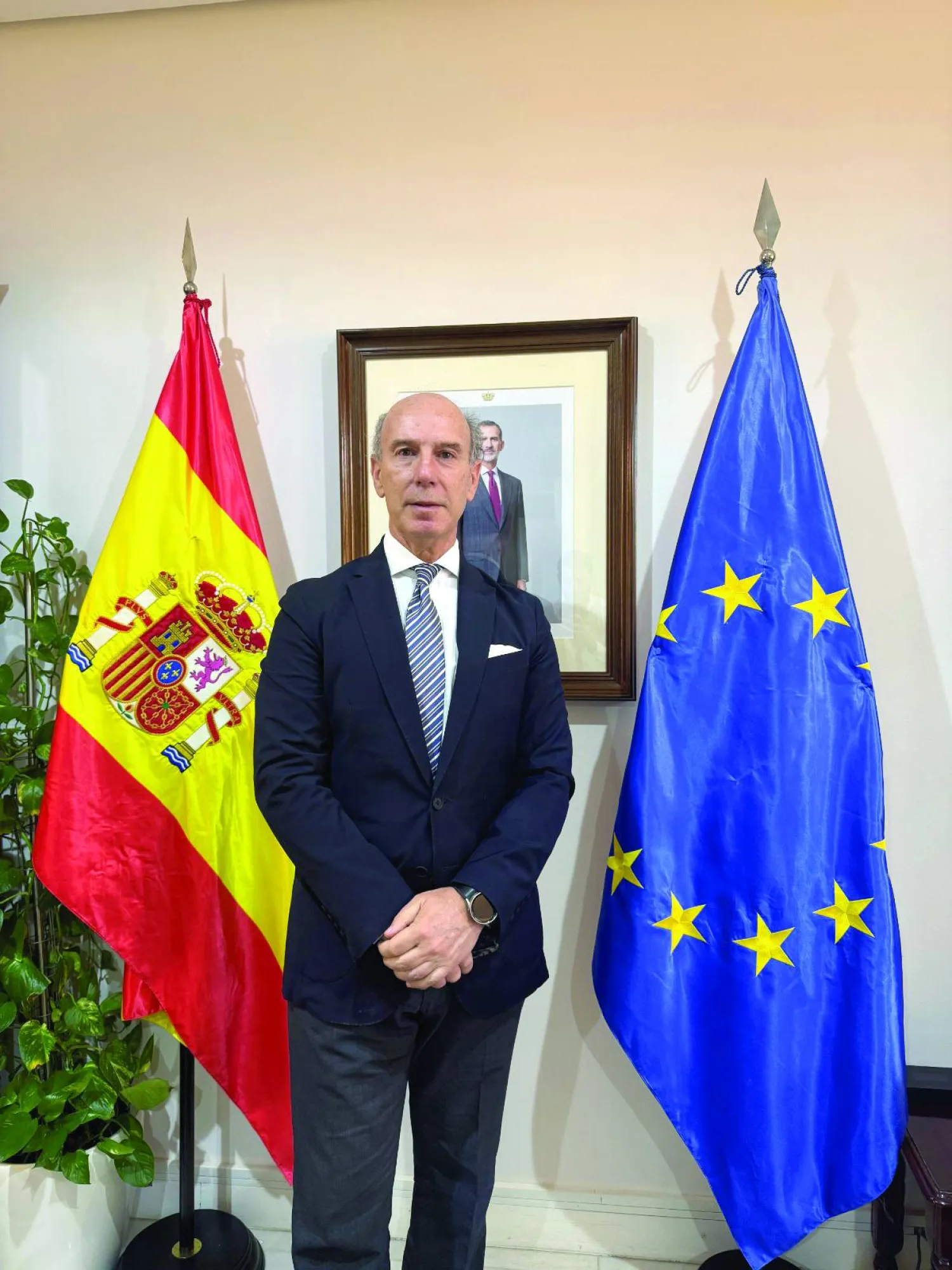 Spain's Ambassador to Saudi Arabia, Javier M. Carbajosa (Embassy of Spain in Riyadh)