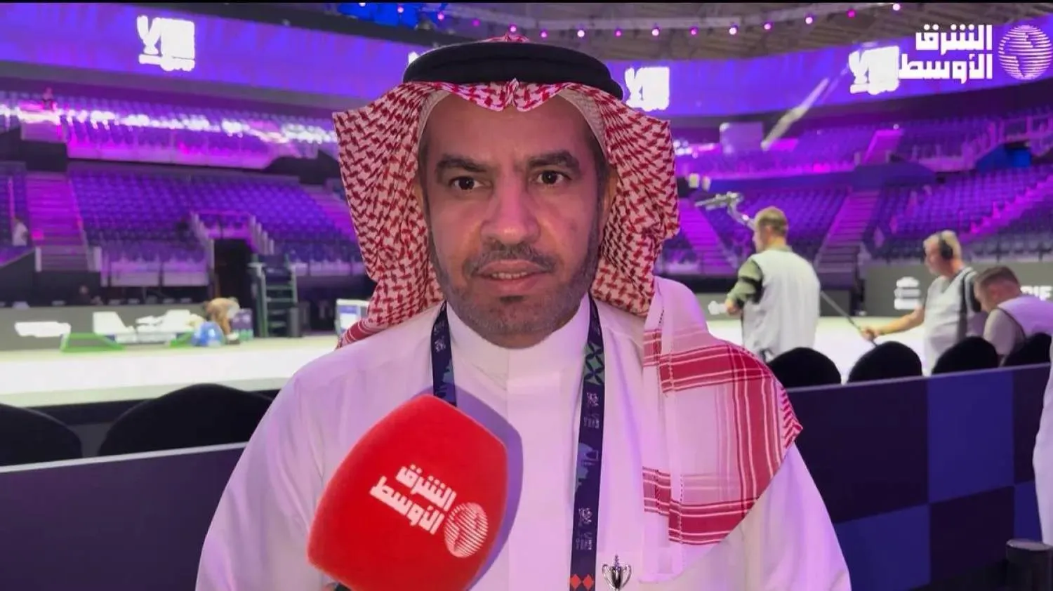 محمد السراح رئيس الاتحاد السعودي للتنس (الشرق الأوسط)