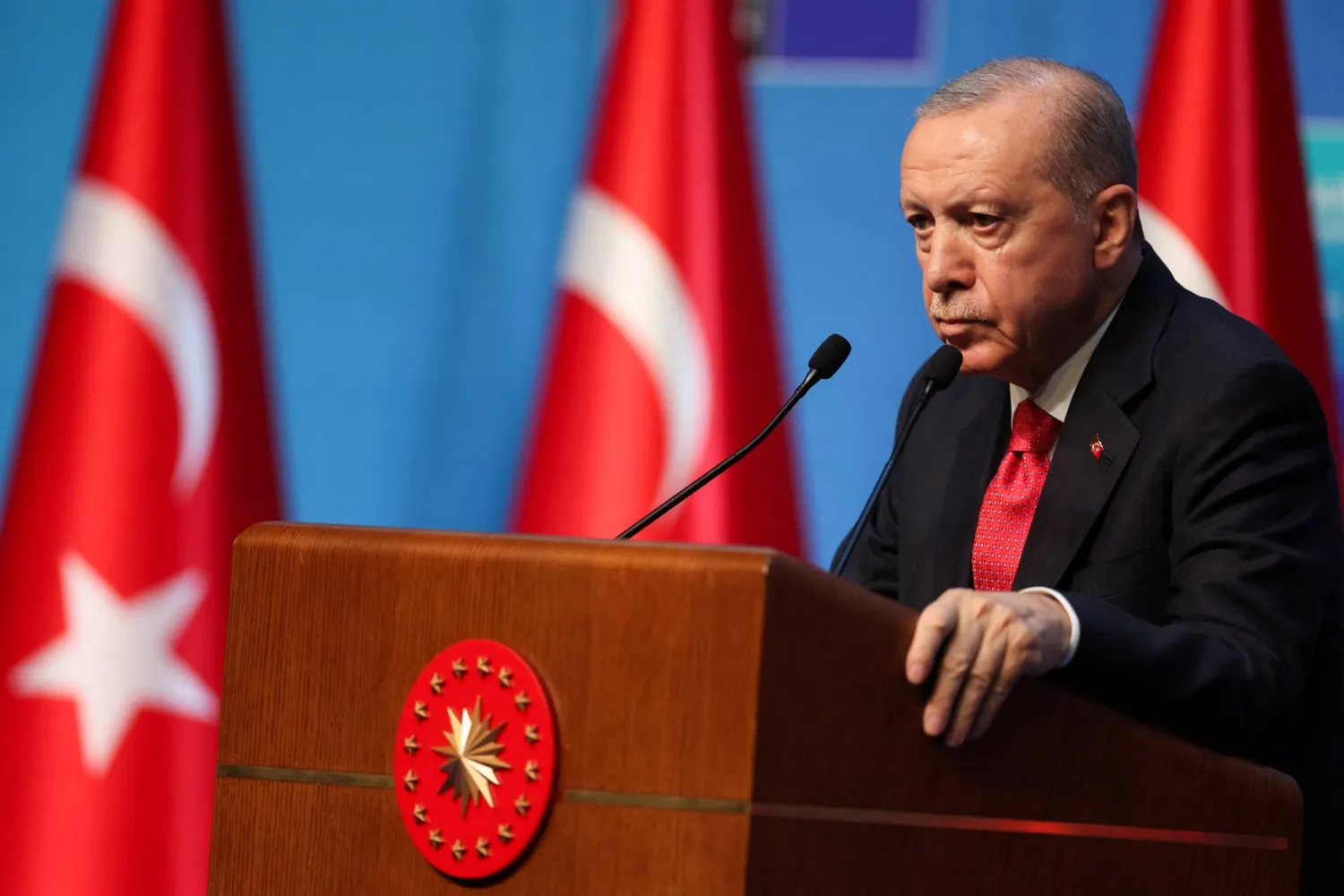 الرئيس التركي رجب طيب إردوغان (رويترز)