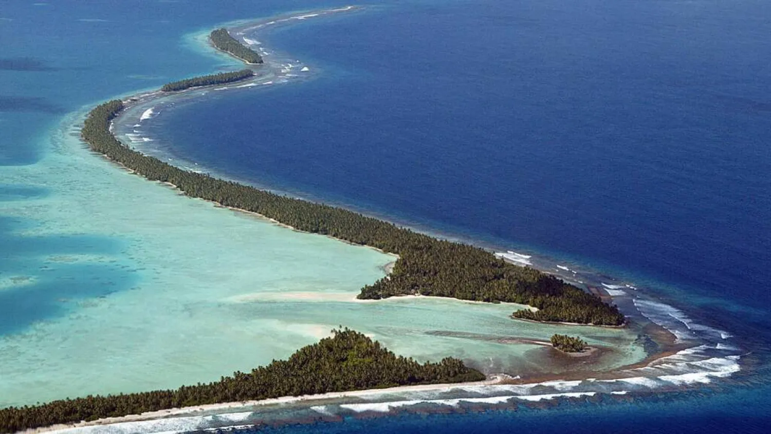 Monitors and Pacific officials say the Chinese ballistic missile test landed in the heart of their shared 'blue continent'. TORSTEN BLACKWOOD / AFP
