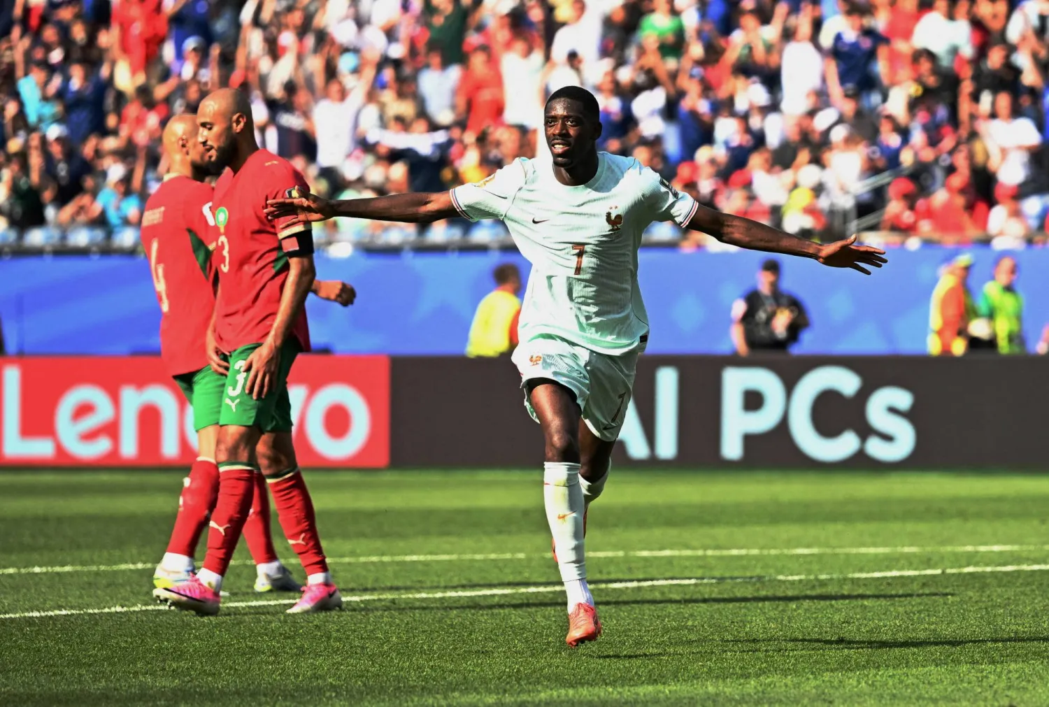  16 مليون مشاهد لمواجهة فرنسا والمغرب (رويترز)
