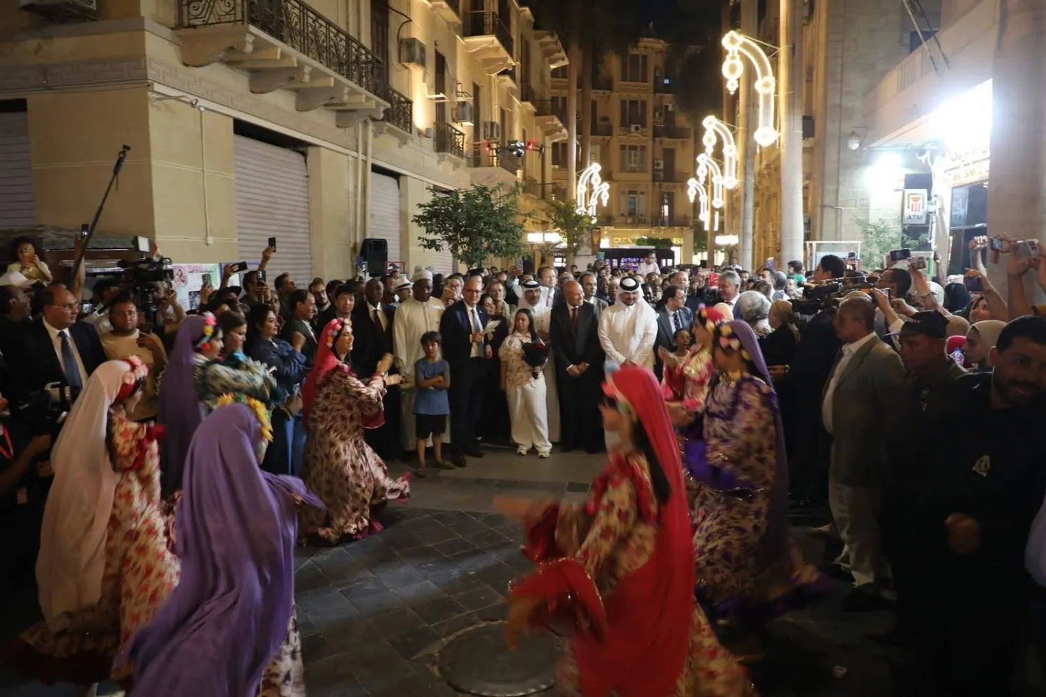 جانب من فعاليات شارع الفن (وزارة الثقافة المصرية)