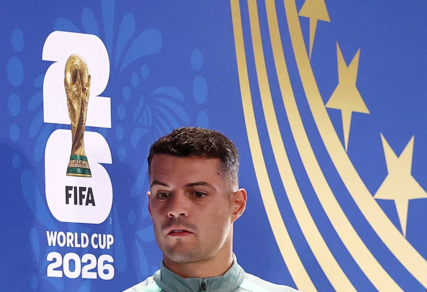 غرانيت تشاكا قائد منتخب سويسرا (رويترز)