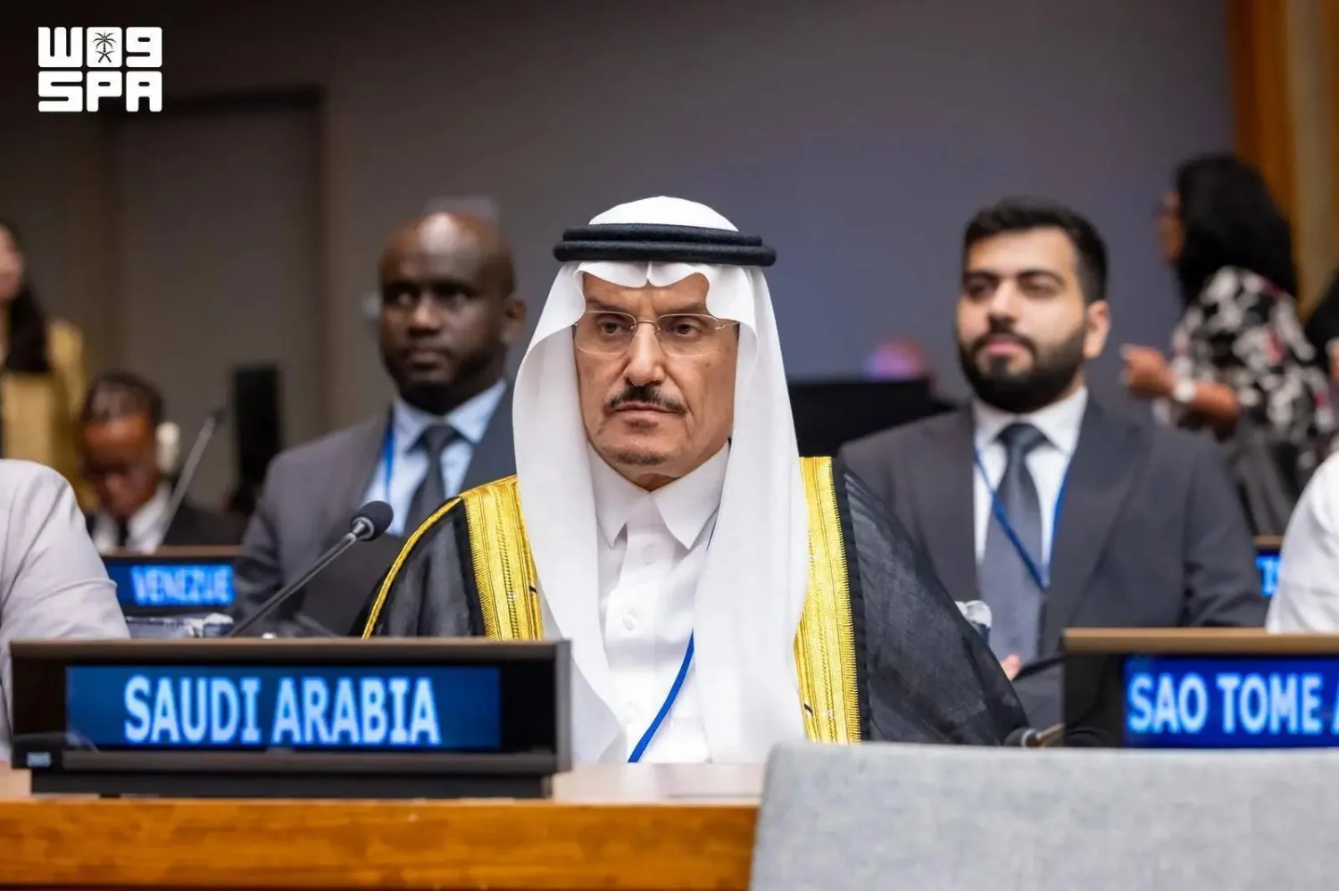 Deputy Minister for Water at the Ministry of Environment, Water and Agriculture Dr. Abdulaziz Al-Shaibani. (SPA)