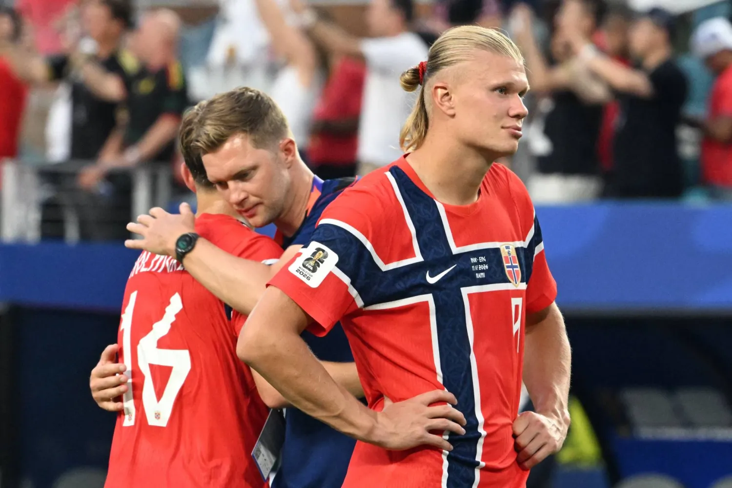 المهاجم إيرلينغ هالاند قال إن كأس العالم غيرته للأفضل (أ.ف.ب)