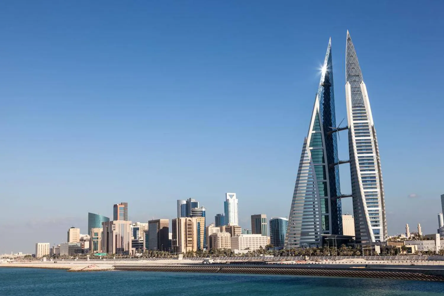 Bahrain's capital, Manama (file photo)