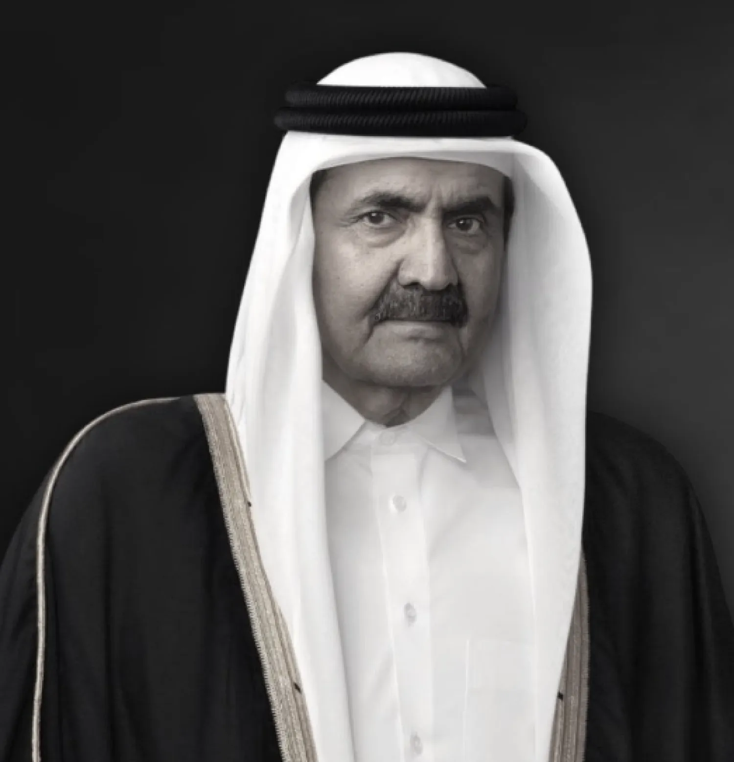 أمير قطر السابق الشيخ حمد بن خليفة آل ثاني (الشرق الأوسط)