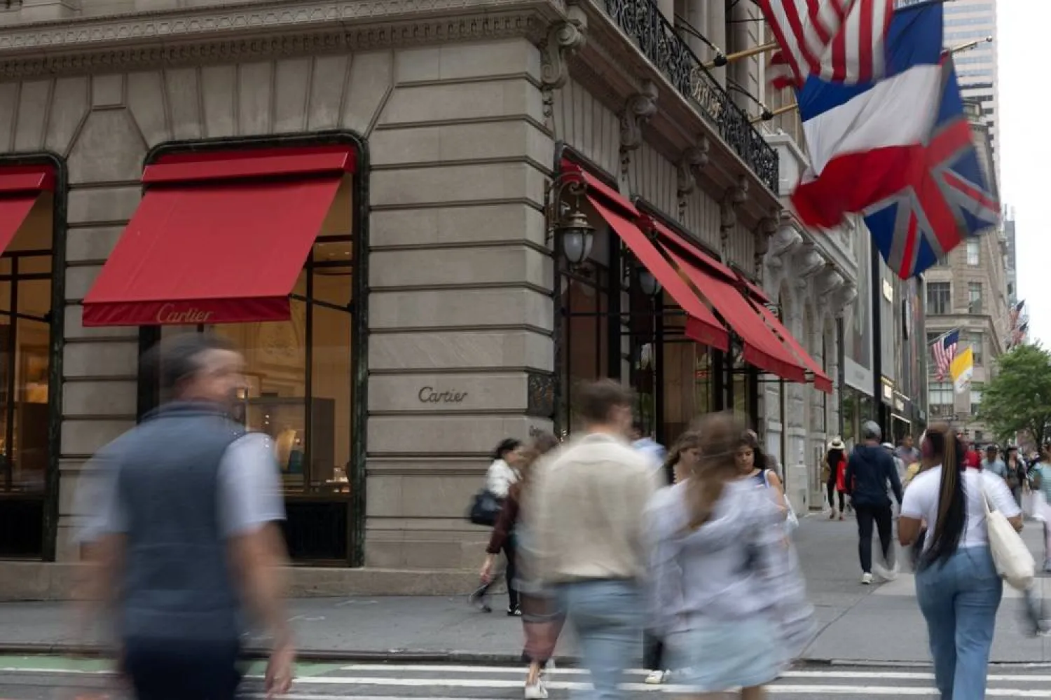 The Cartier store in New York City, US July 7, 2026. (Reuters) 