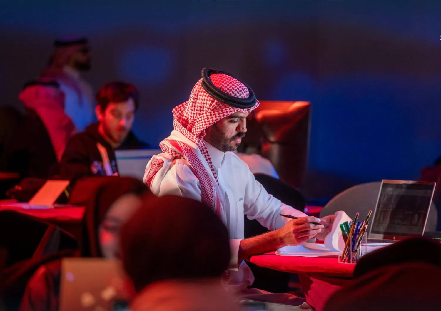 The Ministry of Culture and the Cultural Development Fund signed a memorandum of understanding with SDAIA to explore joint AI programs serving the cultural sector. Photo: Ministry of Culture