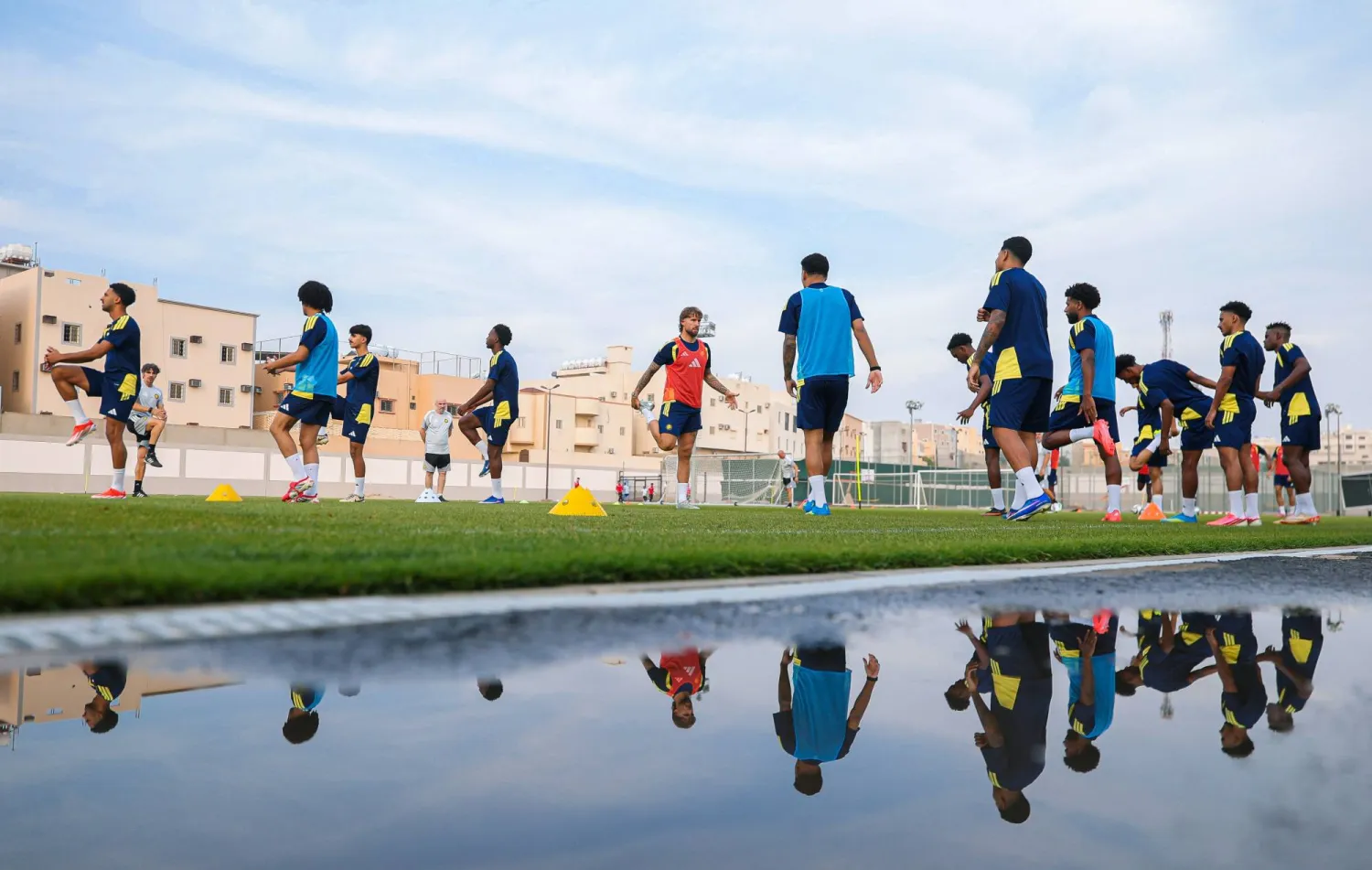 صفقة رعاية شركة «البحر الأحمر» لفريق نادي النصر مهددة بالإلغاء (موقع النادي)