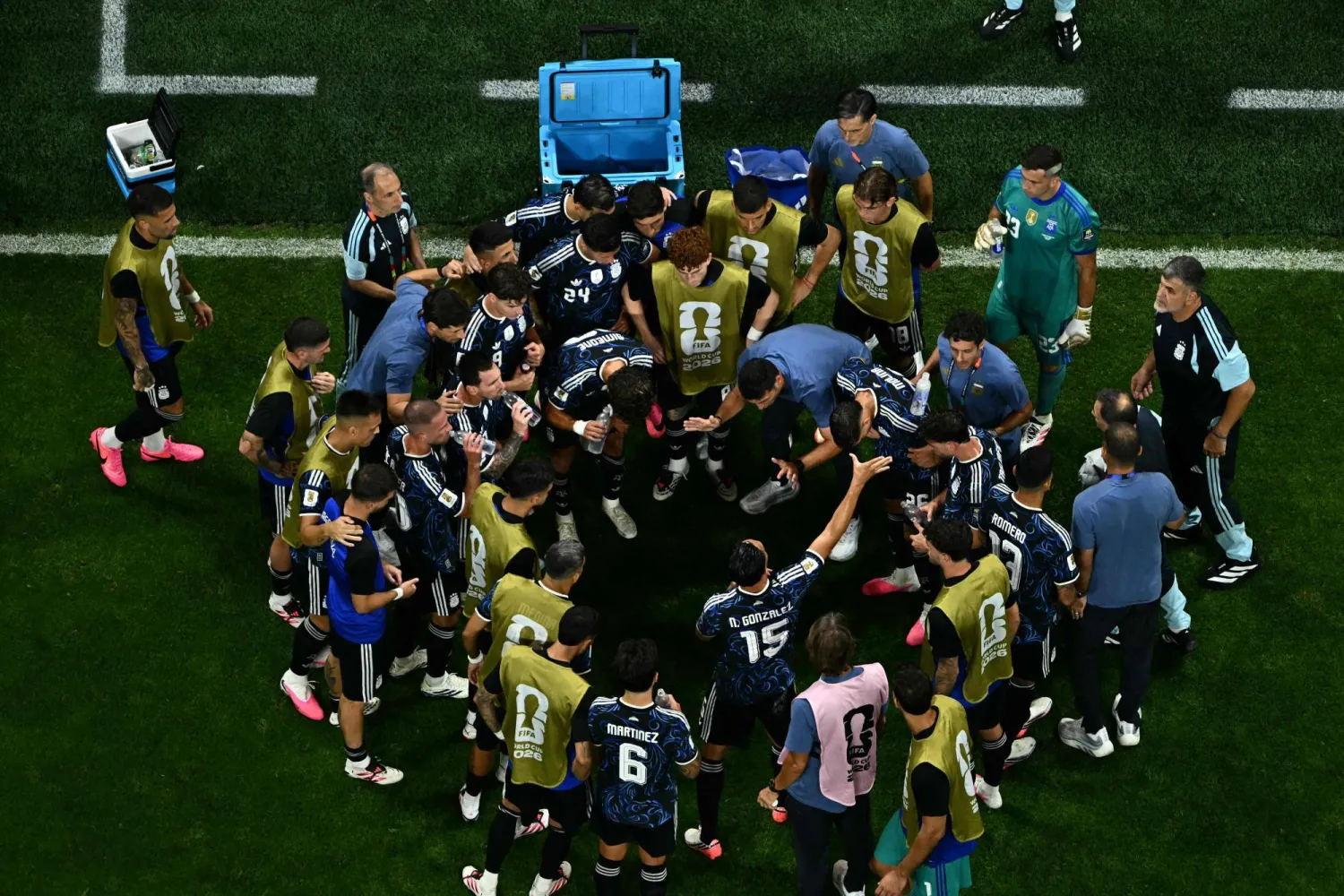 ليونيل سكالوني مدرب المنتخب الأرجنتيني (أ.ف.ب)