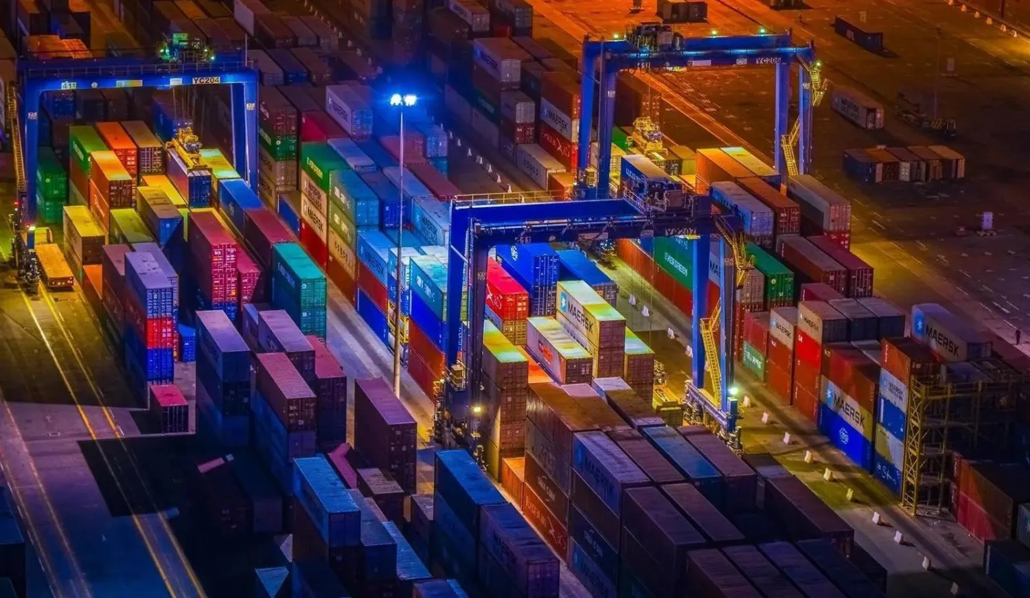 A container terminal at one of Saudi Arabia's ports. (SPA)