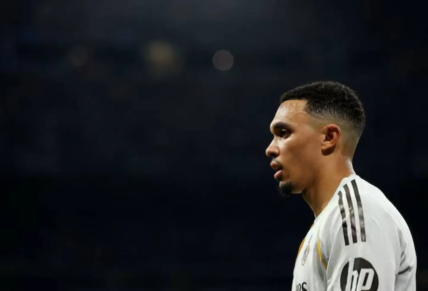 Soccer Football - UEFA Champions League - Play Off - Second Leg - Real Madrid v Benfica - Santiago Bernabeu, Madrid, Spain - February 25, 2026 Real Madrid's Trent Alexander-Arnold REUTERS/Violeta Santos Moura