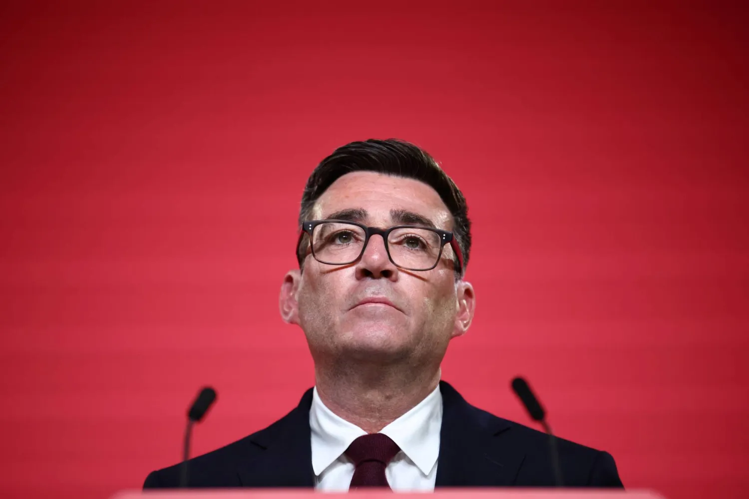Andy Burnham speaks after being confirmed as the Labour Party's new leader and the country's next prime minister during "Labour’s Special Conference" in central London, Britain, 17 July 2026. (EPA)