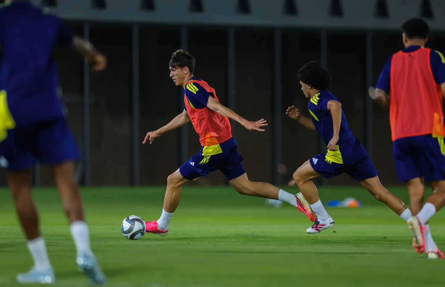 من تدريبات النصر في الرياض (موقع النادي)