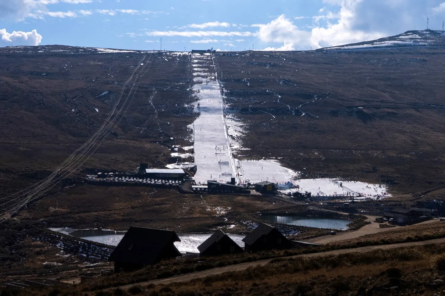  Afriski Mountain Resort is seen in Maluti, Lesotho, Saturday, July 11, 2026. (AP) 