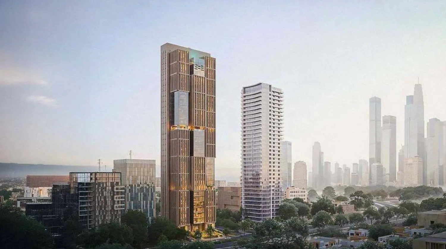 صورة لتصميم البرج الجديد في العاصمة الرياض (سكني)