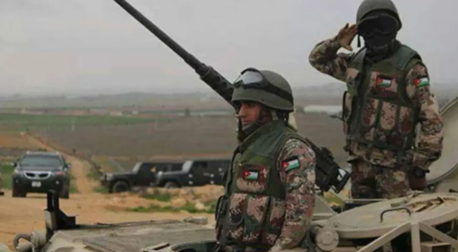 Jordanian forces. AAWSAT AR
