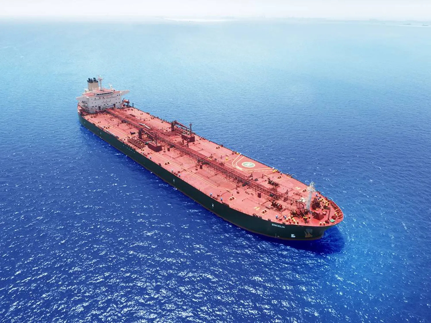 An image of the 'Ensilia' from the website of Bahhar company, to which the vessel belongs.
