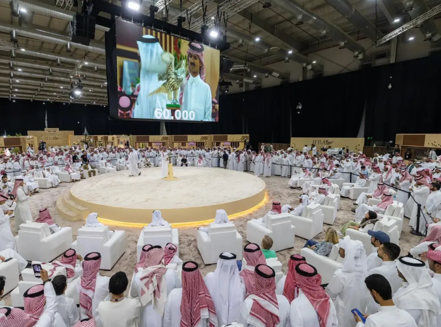 The auction represents an attractive destination for falconers from around the world - SPA