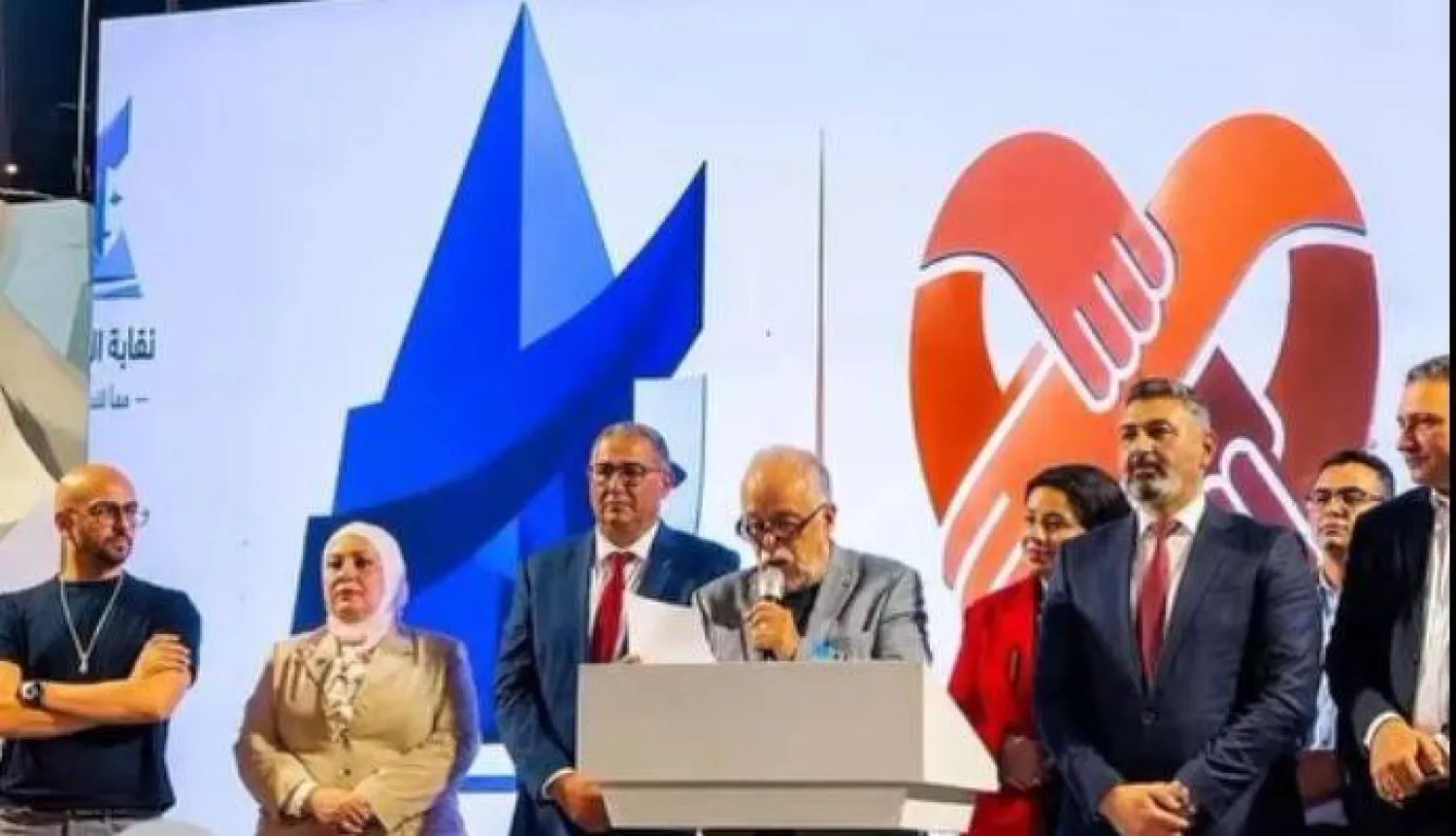 جانب من اجتماع الممثلين لإعلان القرار (صفحة ياسر جلال على فيسبوك)