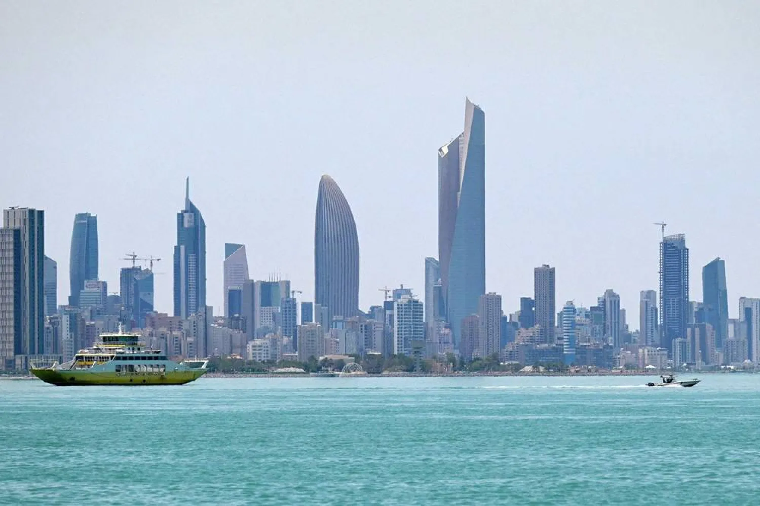 A view of Kuwait City on June 2, 2026. (AFP)