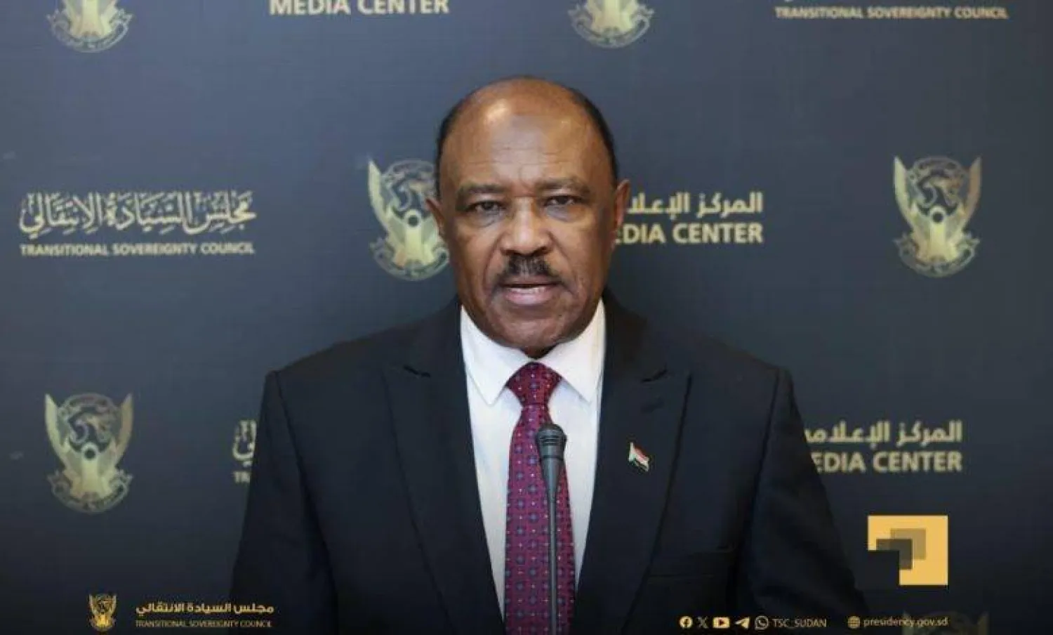 وزير الخارجية السوداني محيي الدين سالم (وكالة الأنباء السودانية)