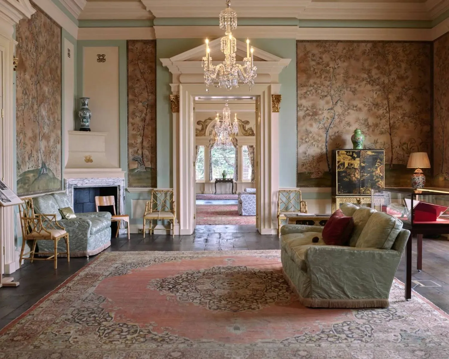 Trent Park, a country home in North London, became part of an audacious strategy for extracting information from German officers during World War II (Sophie Stafford for The New York Times)