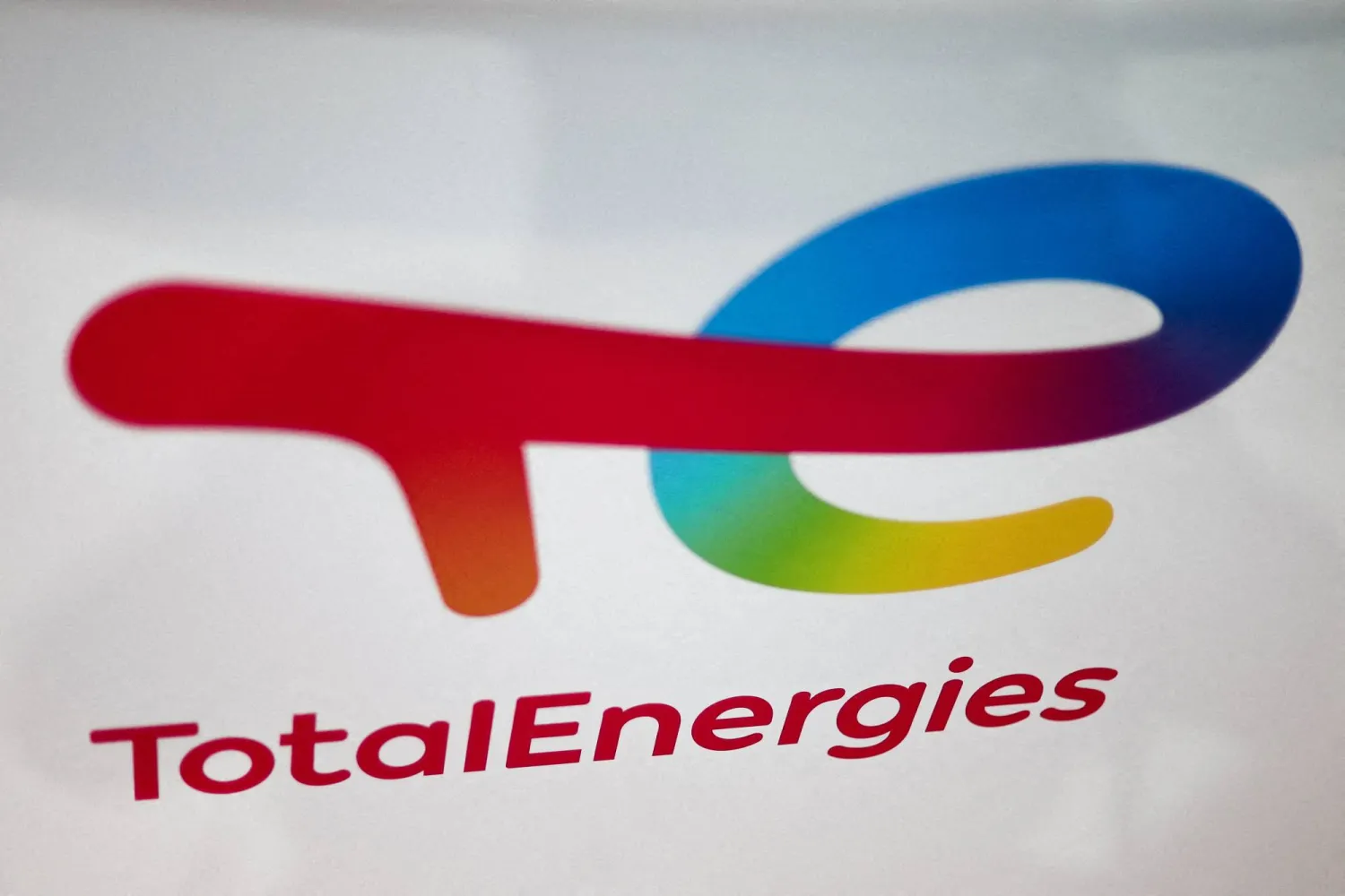 FILE PHOTO: The logo of TotalEnergies at the 10th edition of the VivaTech technology startups and innovation fair in Paris, France, June 18, 2026. REUTERS/Gonzalo Fuentes/File Photo