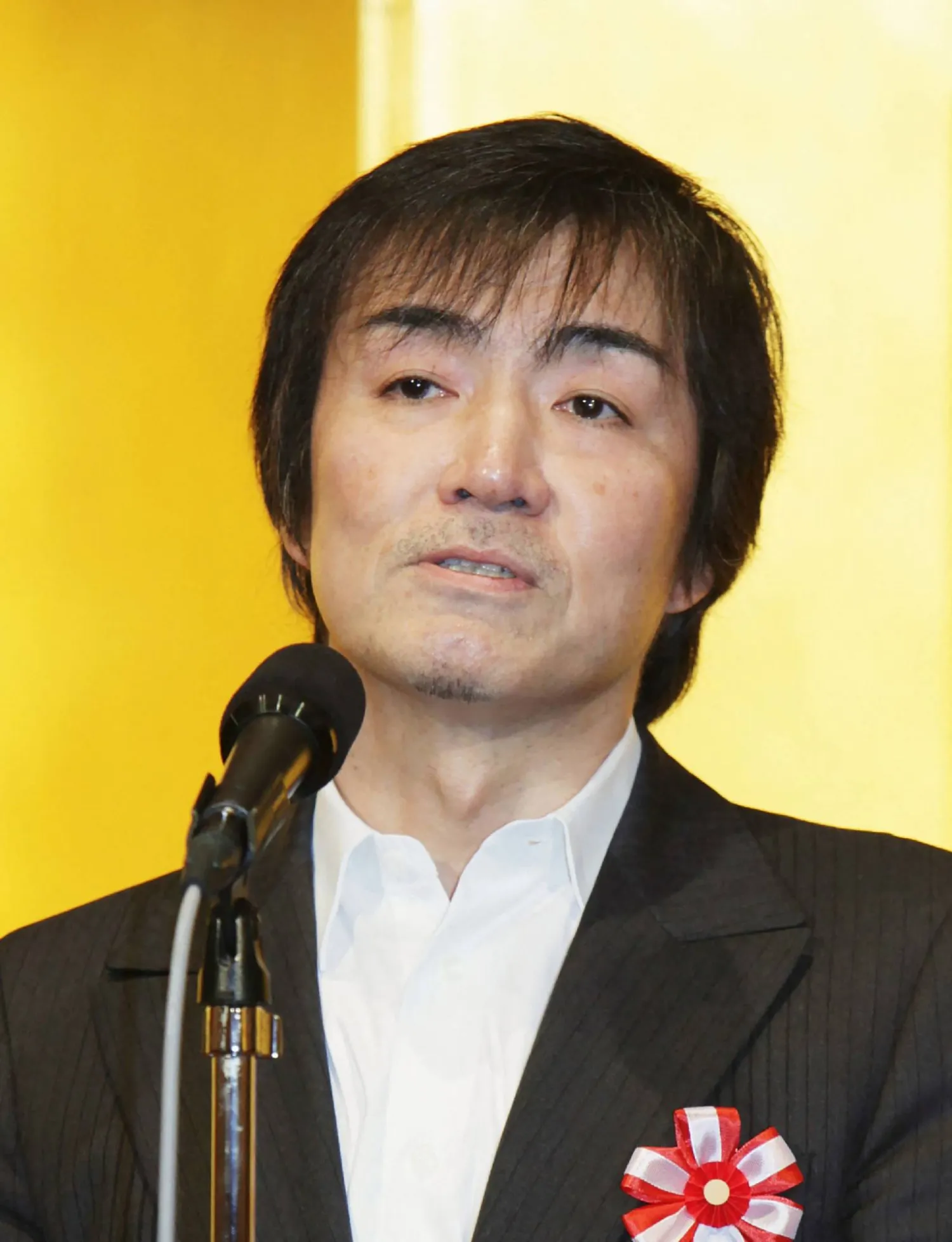 This undated file picture provided by Japan's Jiji Press news agency on July 27, 2026 shows Japanese author Keigo Higashino in Tokyo. (Photo by JIJI Press / AFP)