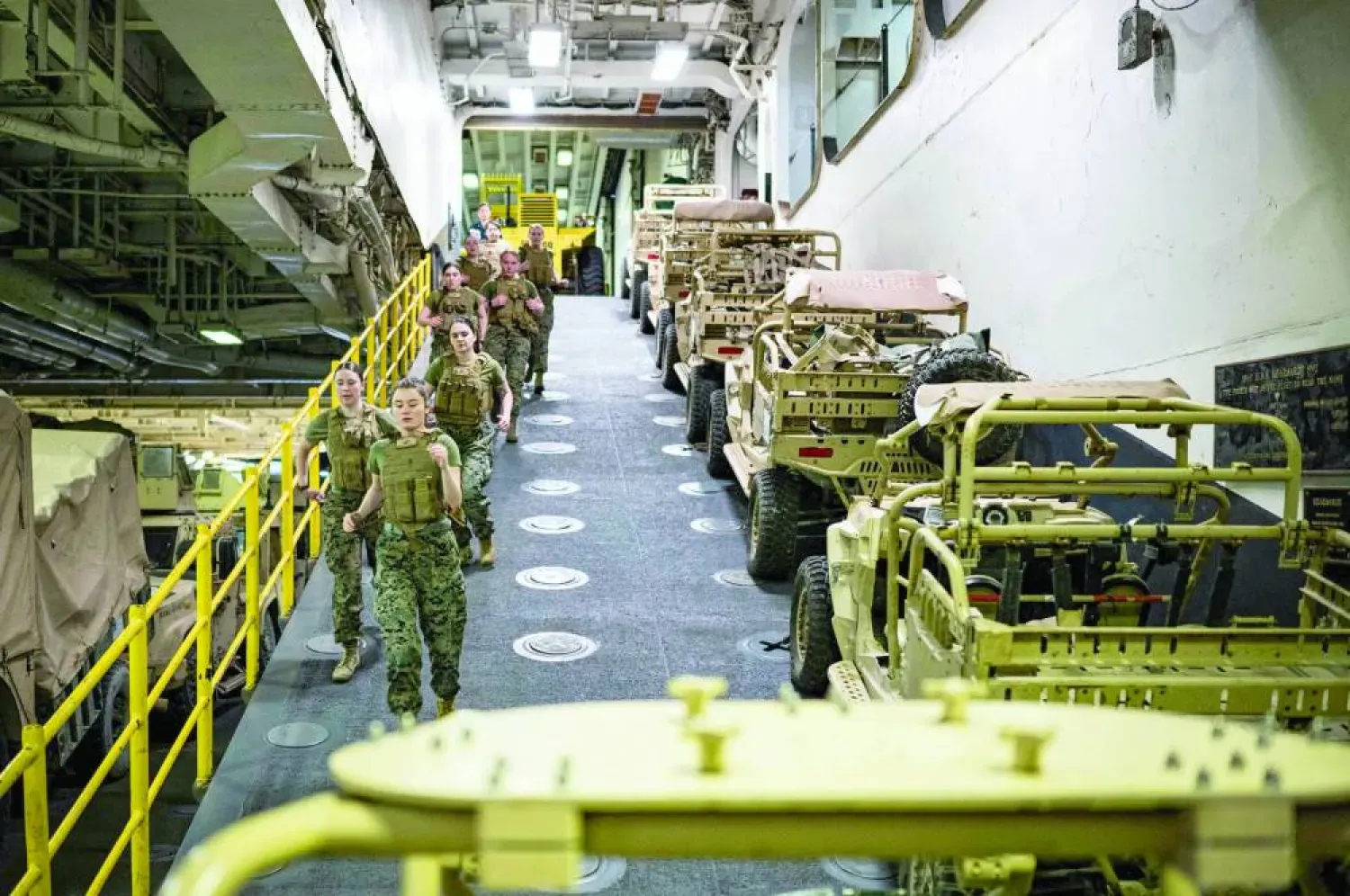 ABD Deniz Piyadeleri NATO tatbikatlarında (Arşiv-AFP)